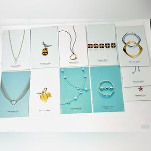 Vintage 2003 Tiffany & Co Holiday,Winter, Spring Fall, Summer Catalogs Lot Of 11